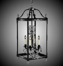 American Brass & Crystal LT2414-A-01G-PI - Four Light Lantern